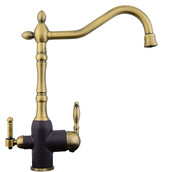 Смеситель Zigmund & Shtain 1900B ZS ТЕМН.СКАЛА