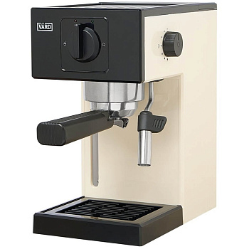 Кофеварка эспрессо, рожковая VARD, бежевый VCPA1C