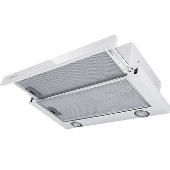 Телескопическая вытяжка MEFERI SLIDEBOX60WH GLASS ULTRA