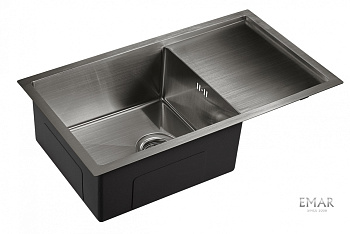 Мойка Emar EMB-124 PVD Nano Dark