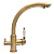Кухонный смеситель PVD Florentina Шале бронза