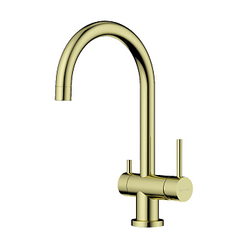 Смеситель Omoikiri Yamada-LG латунь/светлое золото