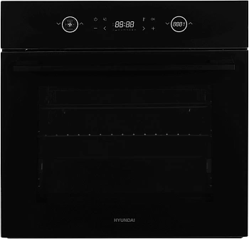 Духовой шкаф электрический Hyundai HEO 6752 BG черное стекло