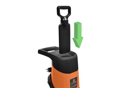 Измельчитель садовый электрический CARVER SH 2400E