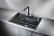 Кухонная мойка Granula Kitchen Space KS-7301, чёрный