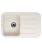 Кухонная мойка Kuppersberg LIRA 1B1D WHITE