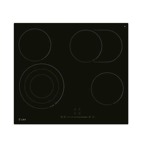 Варочная панель электрическая LEX EVH 642D BL