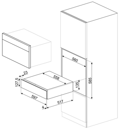 Ящик сомелье Smeg CPS315X