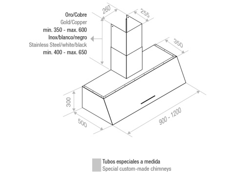 Вытяжка Pando P-2010