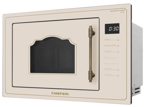 Встраиваемая микроволновая печь Meferi MMO6025BG RETRO