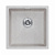 Мойка Paulmark LUMI 45UNI, IT-GRANIT, LU45-BE