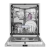 Встраиваемая посудомоечная машина Meferi MDW6093 LUXE