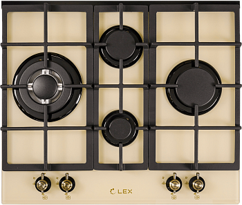 Газовая варочная поверхность LEX GVG 643C IVORY
