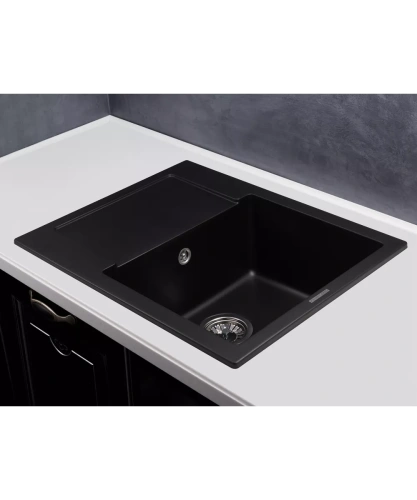 Кухонная мойка Kuppersberg MODENA 1B1D BLACK