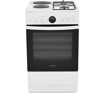 Комбинированная плита Indesit IS5M5CCW/RU