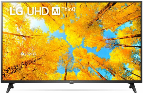 Телевизор LED LG 50" 50UQ75006LF.ARUB Smart черный