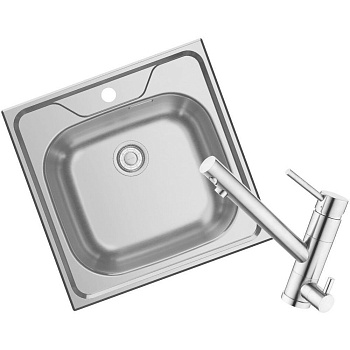 Комплект Omoikiri SARU 50-IN + Смеситель Tonami-BN