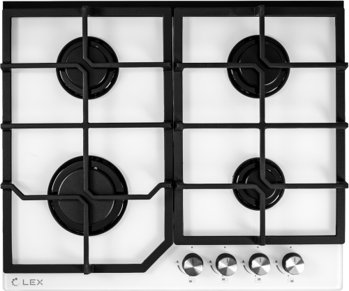 Газовая варочная поверхность LEX GVG 642 WHITE