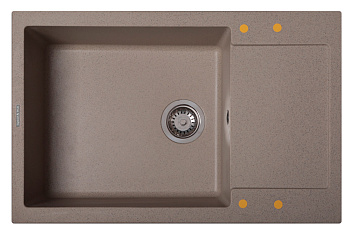 Кухонная мойка Zigmund & Shtain RECHTECK 780.490 РЕЧН.ПЕСОК