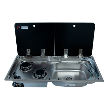 Варочная панель комбинированная с мойкой Libhof MO 9722R Tap +