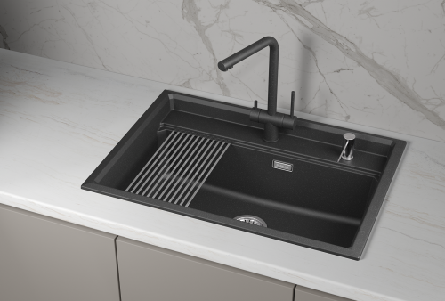 Кухонная мойка Granula KS-7301i черный