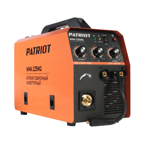 Полуавтомат сварочный инверторный PATRIOT WMA 225MQ MIG/MAG/MMA
