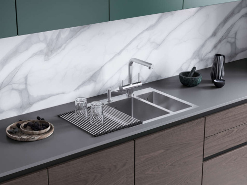 Смеситель Omoikiri Takamatsu S-BL