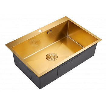 Мойка для кухни Milacio Denia 750 Steel золото