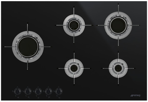 Газовая варочная панель Smeg PVL675LCN
