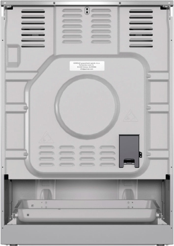 Плита Электрическая Gorenje GECS6C70XC нержавеющая сталь стеклокерамика 
