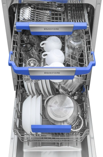 Посудомоечная машина встраиваемая с инвертором Meferi MDW4583 COMFORT PLUS