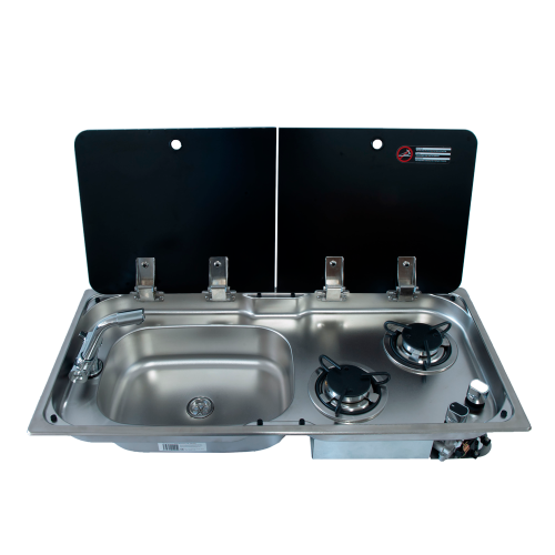 Варочная панель комбинированная с мойкой Libhof MO 9722L Tap +