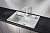 Кухонная мойка Granula Kitchen Space KS-7301, арктик
