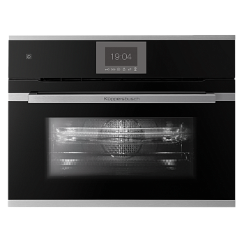 Компактный духовой шкаф с микроволнами Kuppersbusch CBM 6550.0 S1 Stainless Steel