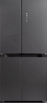 Холодильник LEX LCD450 graphite point Cross Door