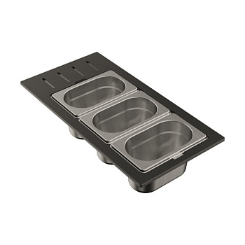 Контейнер Omoikiri DC-02-3-IN нерж.сталь/нержавеющая сталь