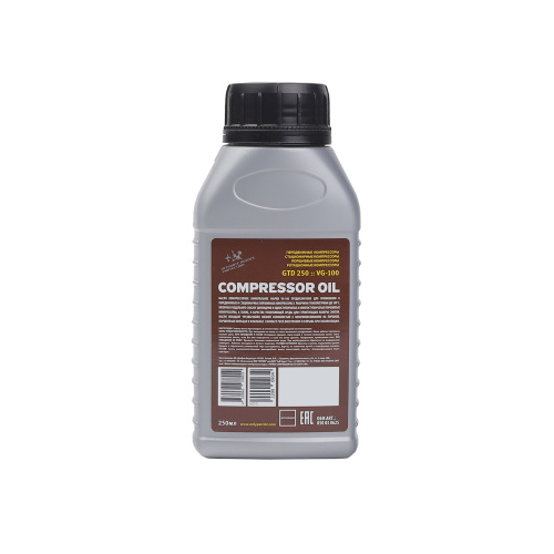 Масло PATRIOT COMPRESSOR OIL GTD 250/VG 100 250мл