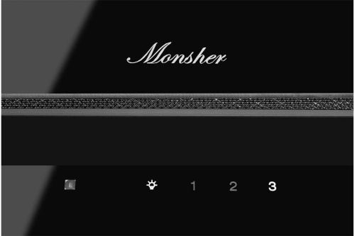 Вытяжка Monsher REIMS 60 Noir