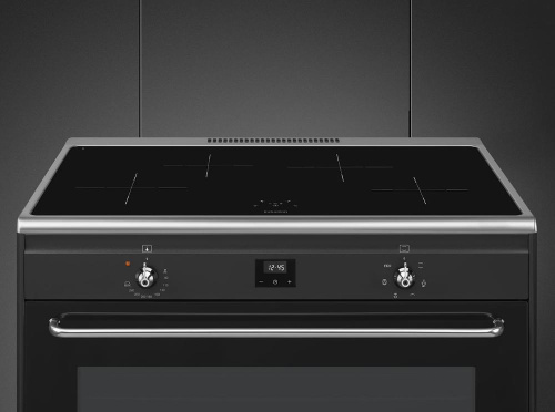 Варочный центр 90х60 см Smeg Concerto CG90IANT9 черный