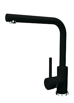 Кухонный смеситель Florentina Дельта Антрацит