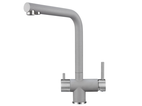 Смеситель для кухни Granula GR-2305, алюминиум