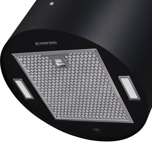 Цилиндрическая пристенная вытяжка MEFERI TUBE35BK ULTRA