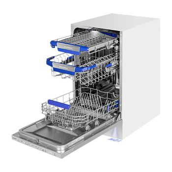 Посудомоечная машина MAUNFELD MLP45330T Smart Beam Inverter Wi-Fi