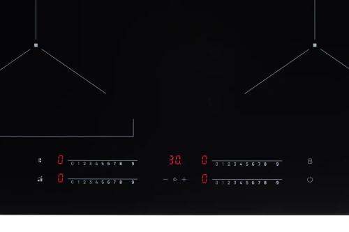 Индукционная варочная панель VARD VHI6461X, чёрный