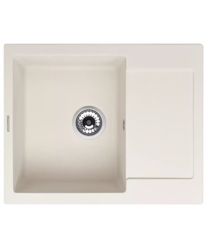 Кухонная мойка Kuppersberg MODENA 1B1D WHITE