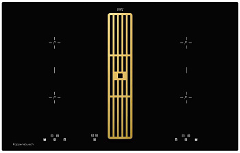 Варочная панель с вытяжкой Kuppersbusch KMI 8560.0 SR Gold