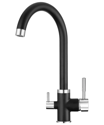 Кухонный смеситель Kuppersberg KARIA  DEEP BLACK