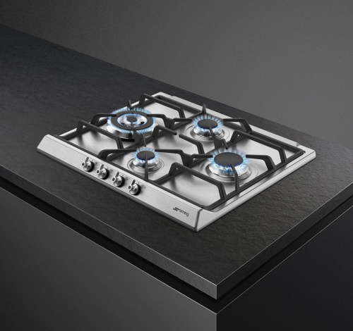 Газовая варочная панель Smeg SER60SGH3