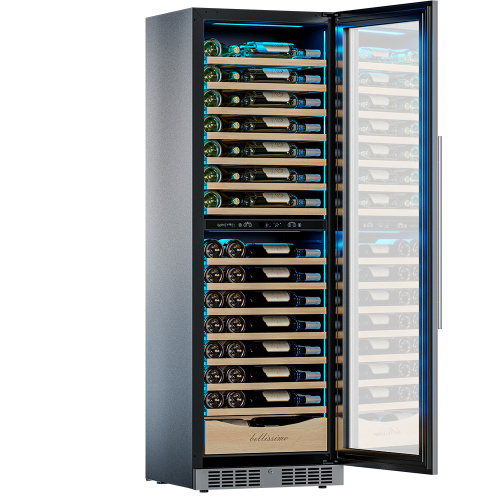 Винный шкаф встраиваемый Meyvel MV110-KST2 (Узкий)