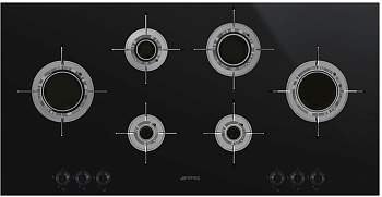 Газовая варочная панель Smeg PVL6106CN